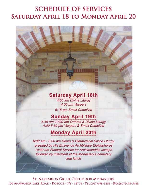 2026-04-18-elder-joseph-schedule-of-services