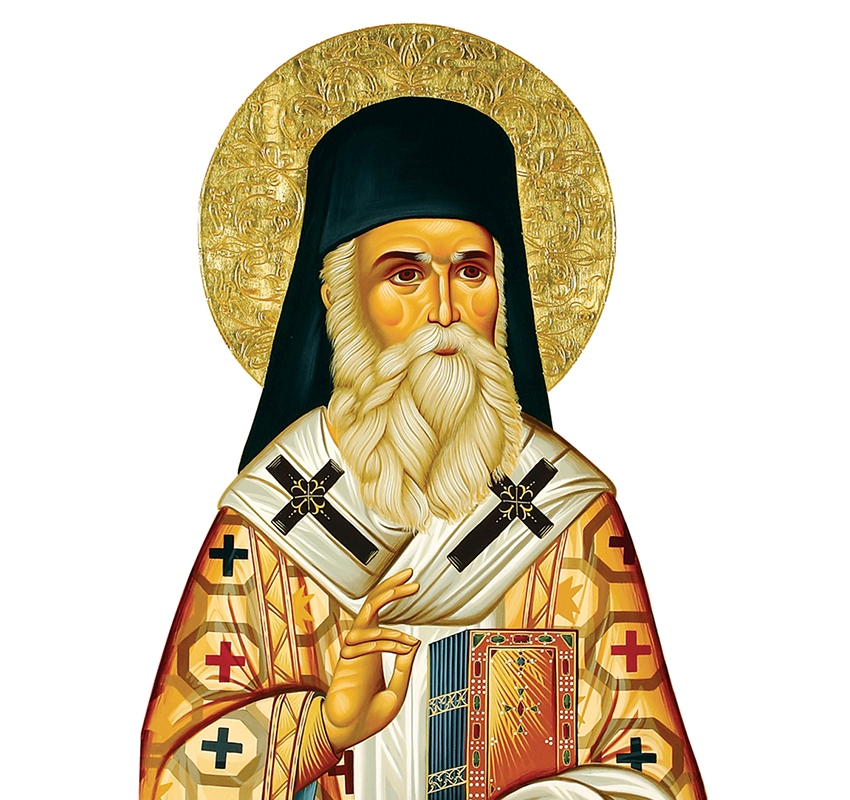 Saint Nektarios Icon