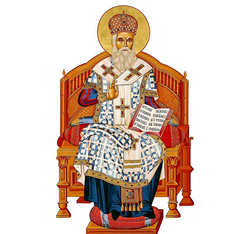 Saint Nektarios Icon